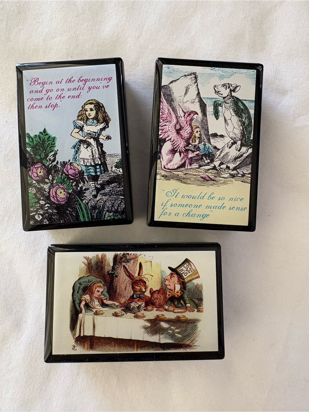Cute Alice in Wonderland Mint or Pillboxes